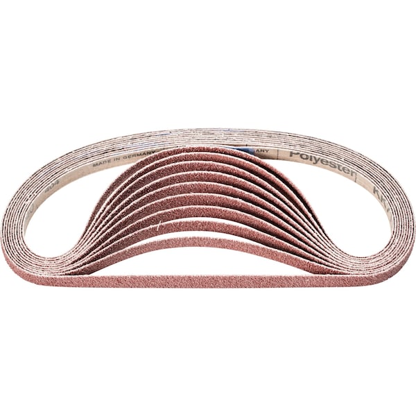 Pferd Coated Belt, Al/Oxd, 1/2"x24", 36 Grit, 1/2" W, 24" L, Coated, Aluminum Oxide, 36 Grit 49040 - main